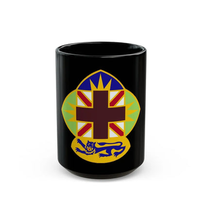 MEDDAC Fort McClellan US (U.S. Army) Black Coffee Mug-15oz-Go Mug Yourself