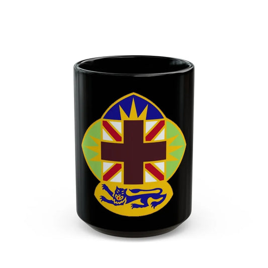 MEDDAC Fort McClellan US (U.S. Army) Black Coffee Mug-15oz-Go Mug Yourself