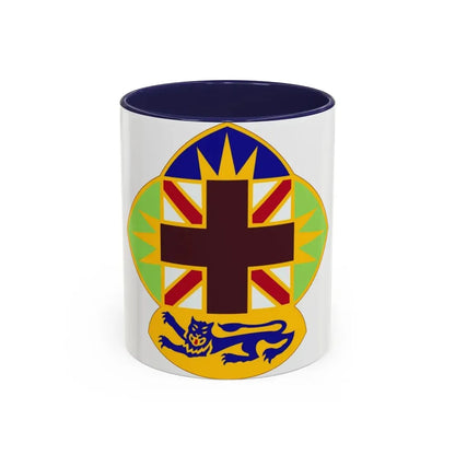MEDDAC Fort McClellan US (U.S. Army) Accent Coffee Mug 11oz Navy - Go Mug Yourself