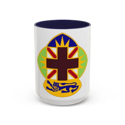 MEDDAC Fort McClellan US (U.S. Army) Accent Coffee Mug 15oz Navy - Go Mug Yourself