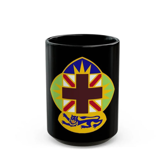 MEDDAC Fort McClellan US (U.S. Army) Black Coffee Mug 15oz - Go Mug Yourself