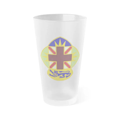 MEDDAC Fort McClellan US (U.S. Army) Frosted Pint Glass 16oz Default Title - Go Mug Yourself
