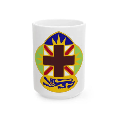 MEDDAC Fort McClellan US (U.S. Army) White Coffee Mug 15oz - Go Mug Yourself