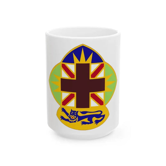 MEDDAC Fort McClellan US (U.S. Army) White Coffee Mug 15oz - Go Mug Yourself
