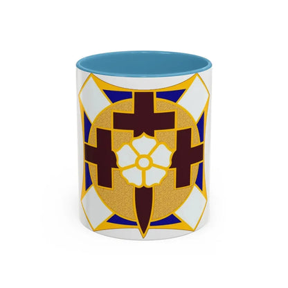 MEDDAC Fort McPherson US (U.S. Army) Accent Coffee Mug 11oz Light Blue - Go Mug Yourself