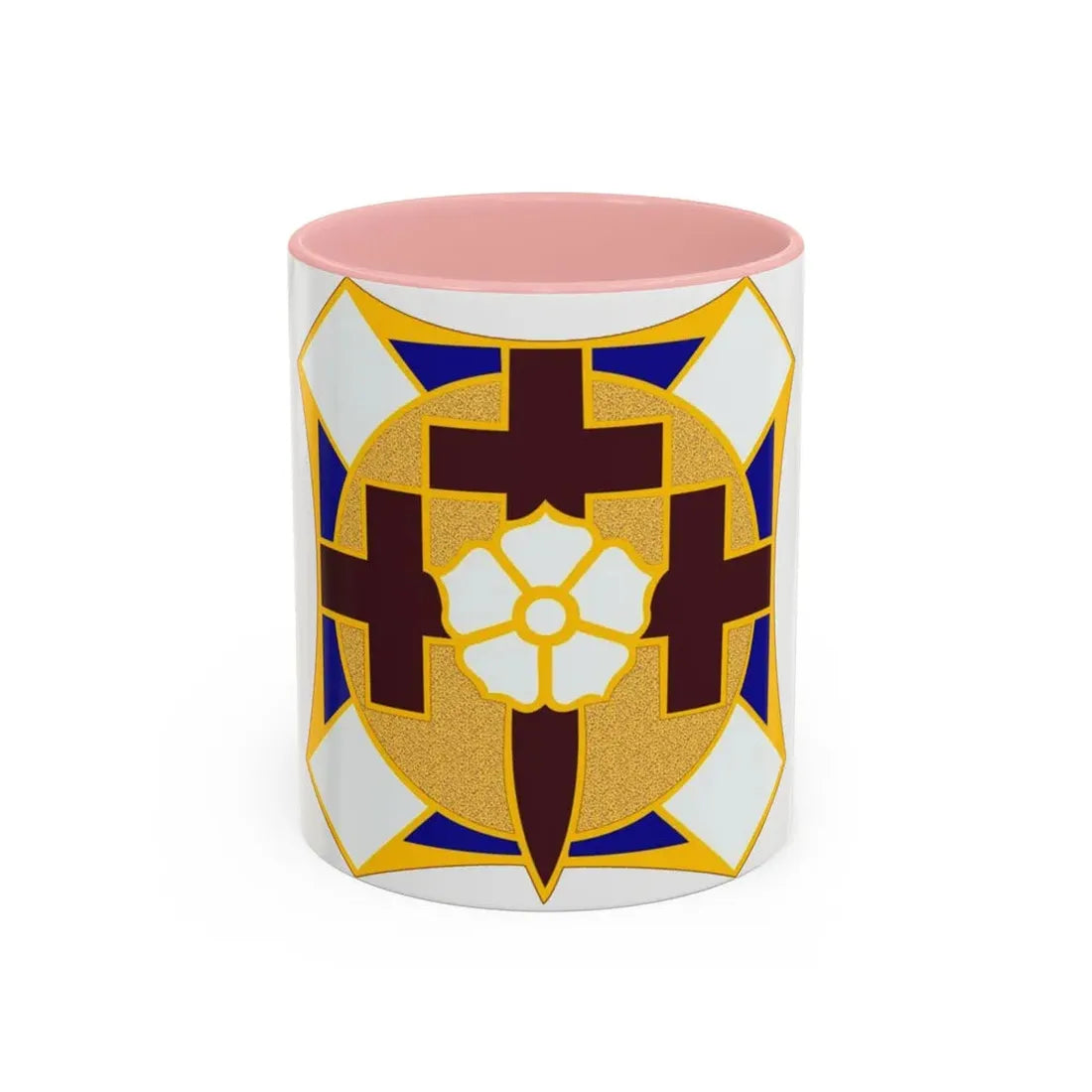 MEDDAC Fort McPherson US (U.S. Army) Accent Coffee Mug 11oz Pink - Go Mug Yourself