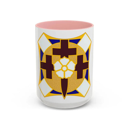 MEDDAC Fort McPherson US (U.S. Army) Accent Coffee Mug 15oz Pink - Go Mug Yourself