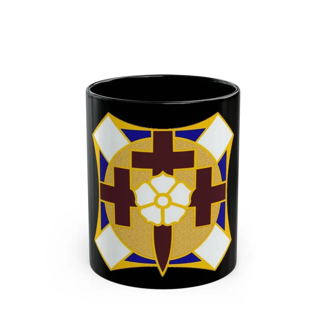 MEDDAC Fort McPherson US (U.S. Army) Black Coffee Mug 11oz - Go Mug Yourself