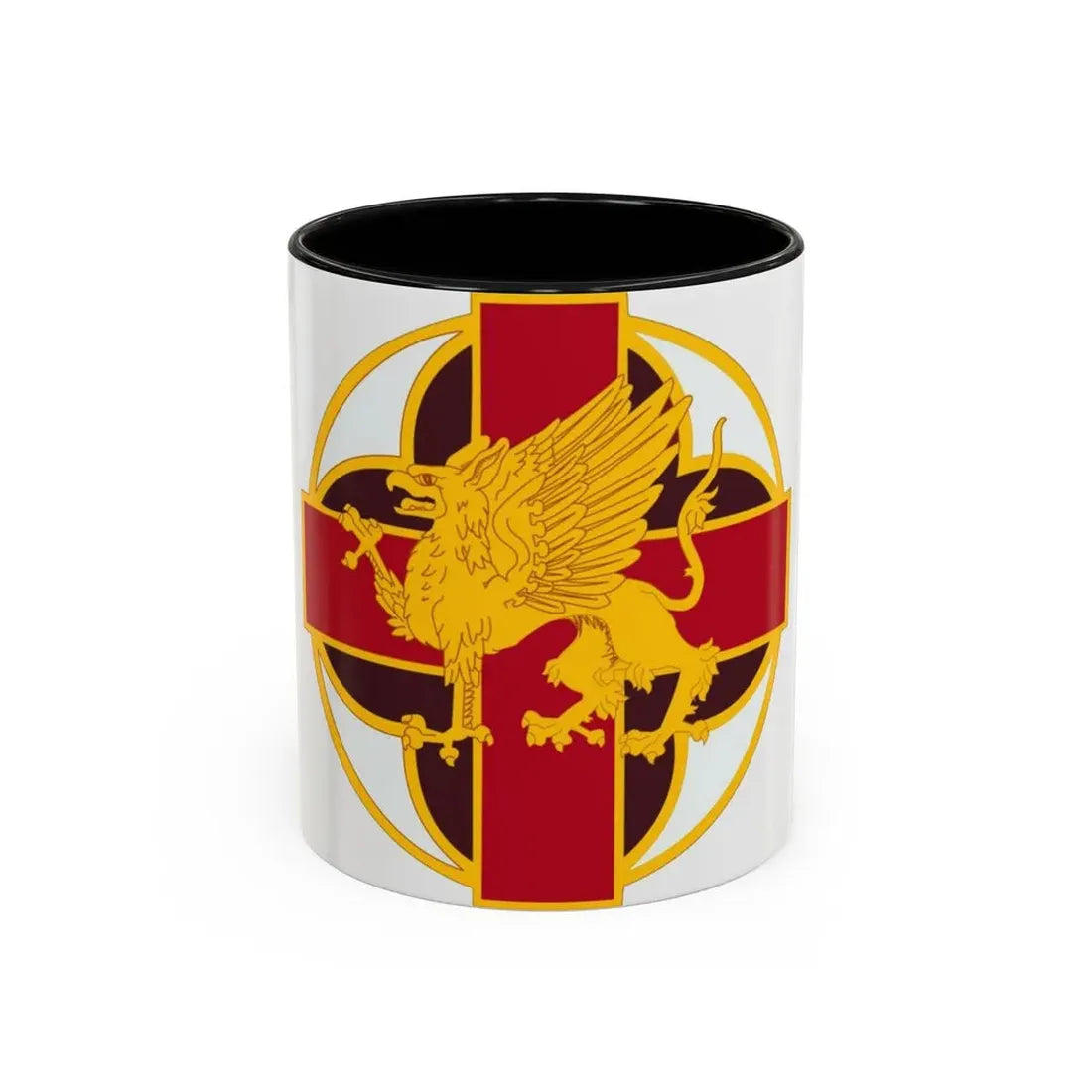 MEDDAC Fort Ord US (U.S. Army) Accent Coffee Mug 11oz Black - Go Mug Yourself