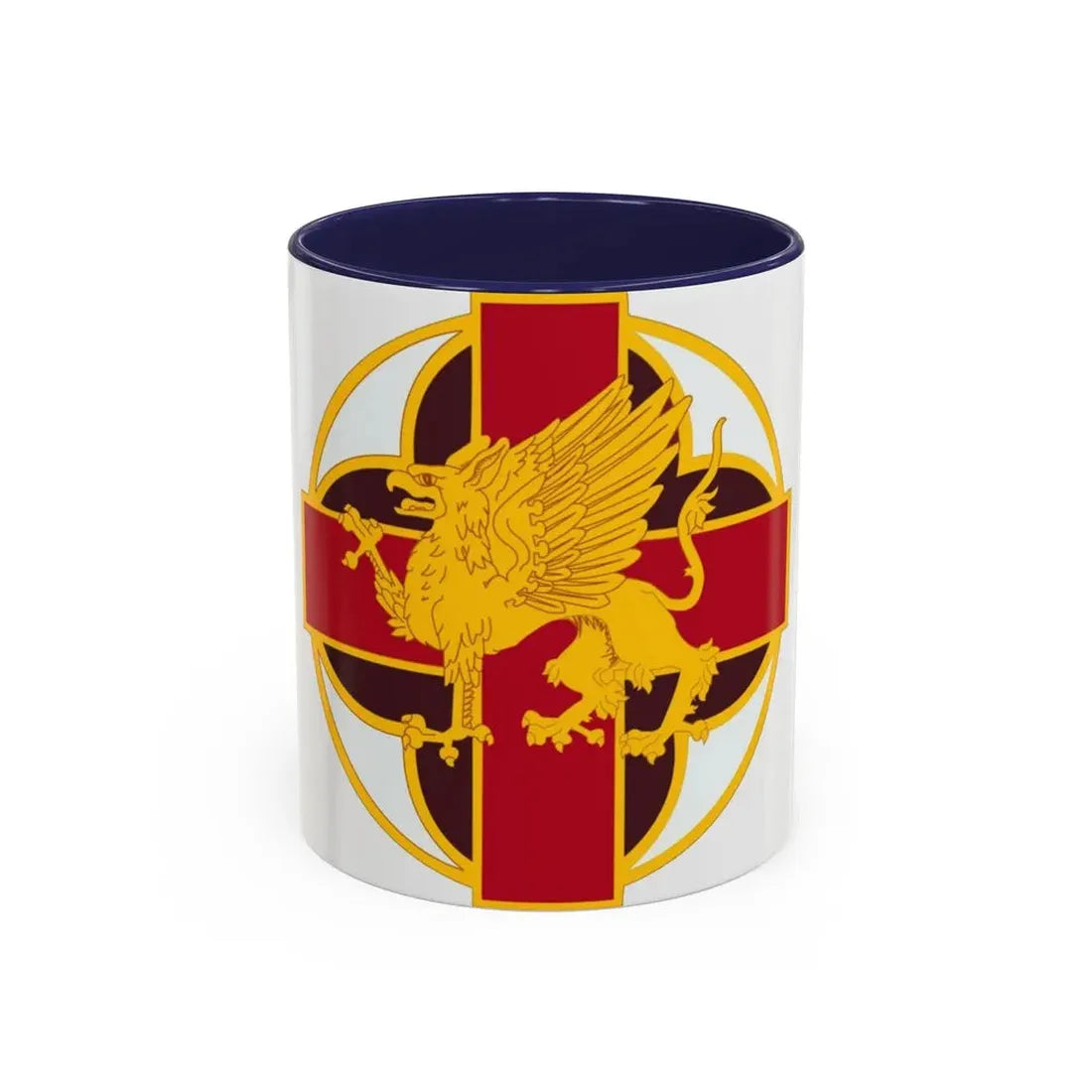 MEDDAC Fort Ord US (U.S. Army) Accent Coffee Mug 11oz Navy - Go Mug Yourself