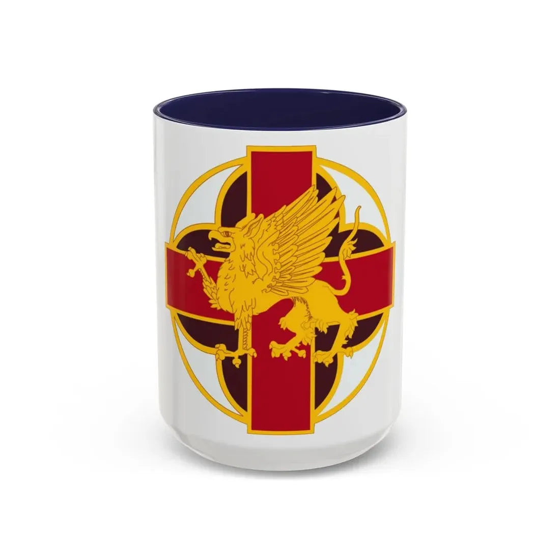 MEDDAC Fort Ord US (U.S. Army) Accent Coffee Mug 15oz Navy - Go Mug Yourself