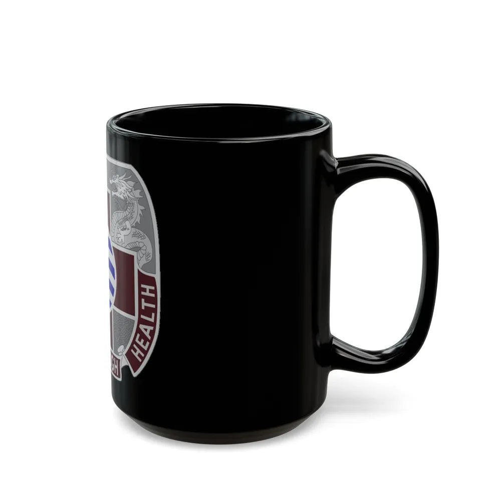 MEDDAC Korea US (U.S. Army) Black Coffee Mug-Go Mug Yourself