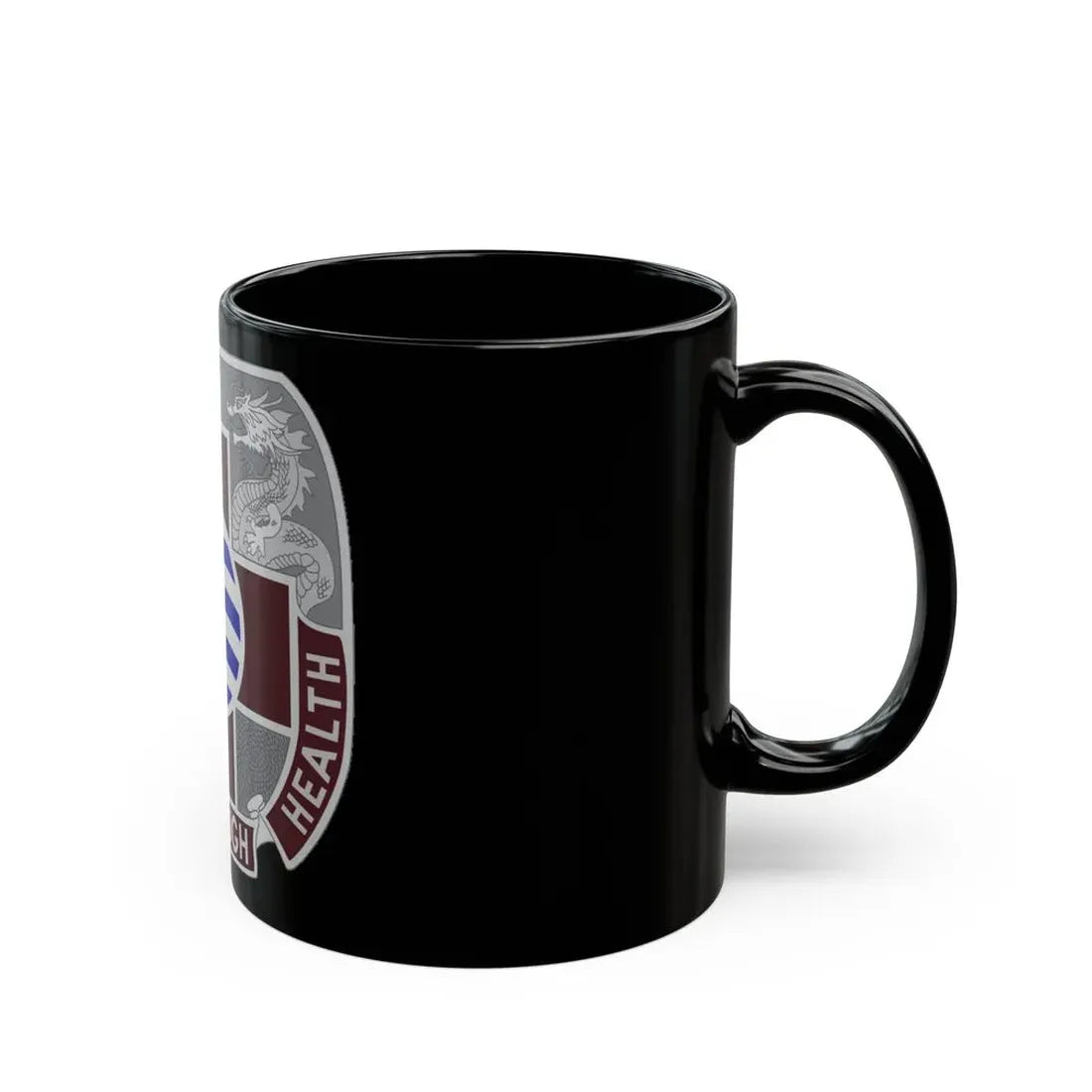 MEDDAC Korea US (U.S. Army) Black Coffee Mug - Go Mug Yourself