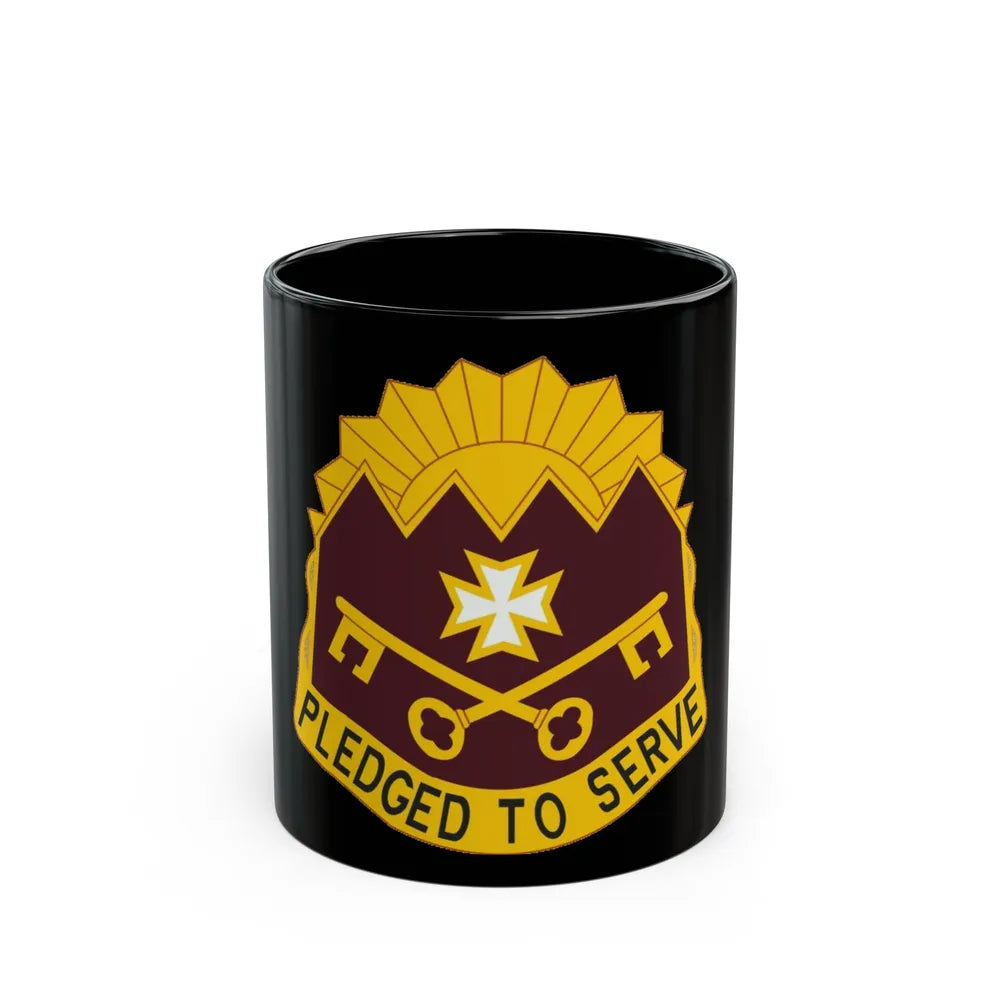 MEDDAC Sierra Depot US (U.S. Army) Black Coffee Mug-11oz-Go Mug Yourself