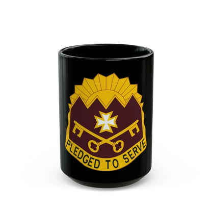 MEDDAC Sierra Depot US (U.S. Army) Black Coffee Mug 15oz - Go Mug Yourself