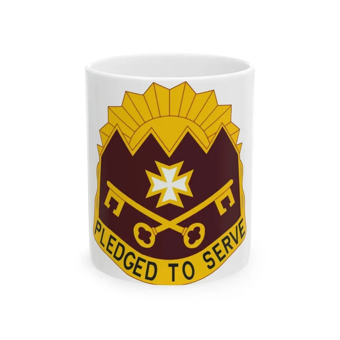 MEDDAC Sierra Depot US (U.S. Army) White Coffee Mug 11oz - Go Mug Yourself
