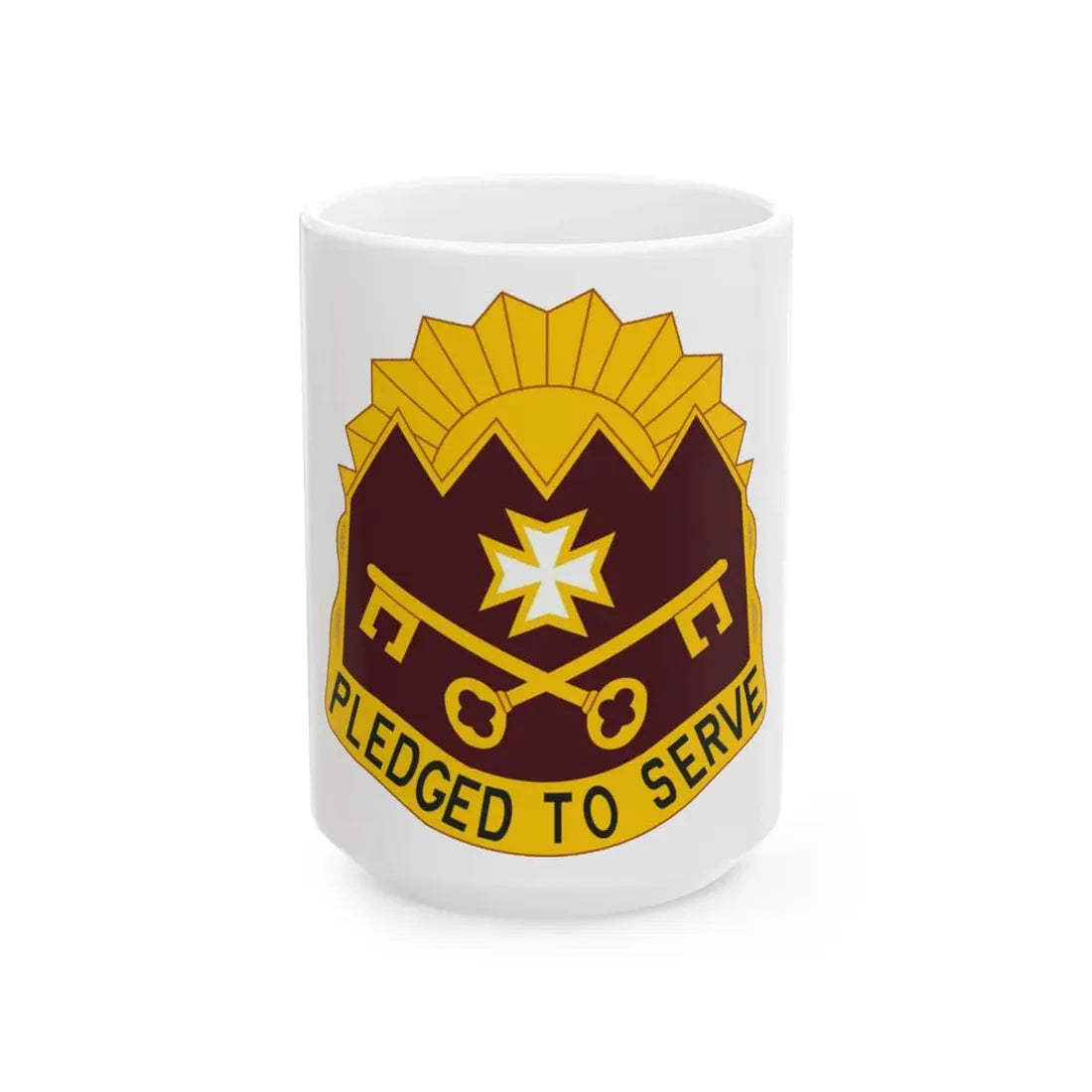 MEDDAC Sierra Depot US (U.S. Army) White Coffee Mug 15oz - Go Mug Yourself