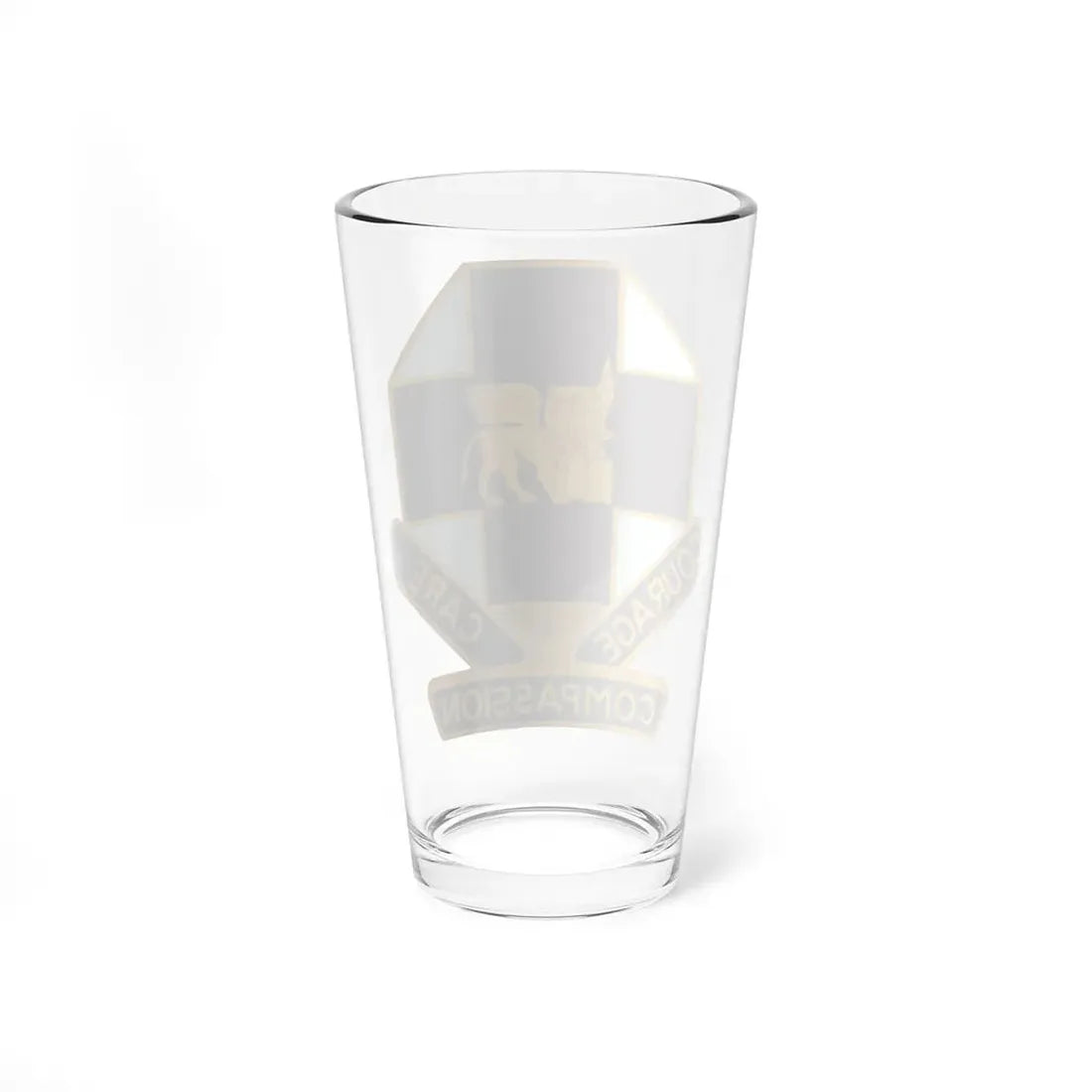 MEDDAC Vicenza US (U.S. Army) Pint Glass 16oz - Go Mug Yourself