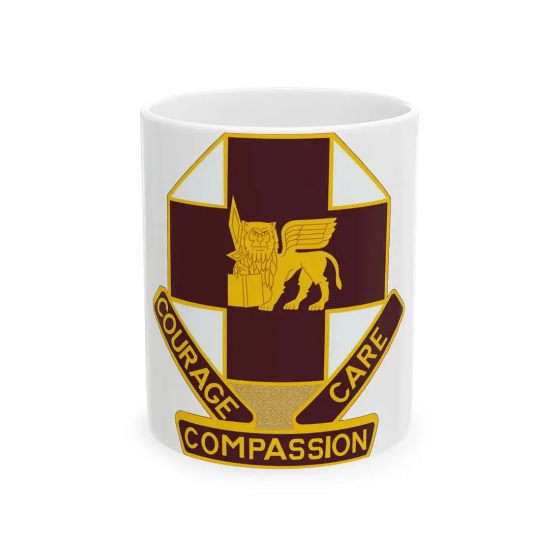 MEDDAC Vicenza US (U.S. Army) White Coffee Mug 11oz - Go Mug Yourself