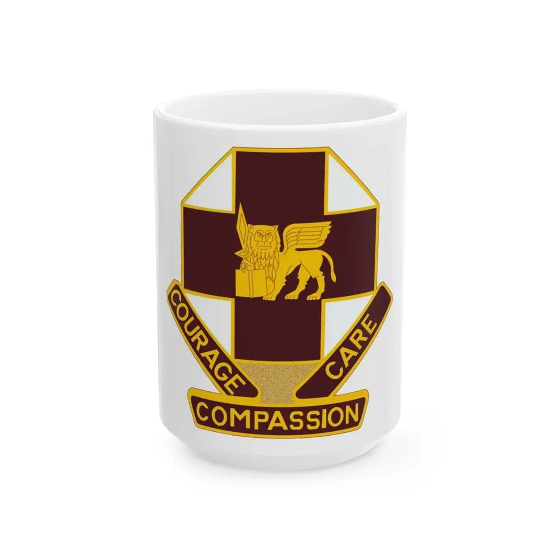 MEDDAC Vicenza US (U.S. Army) White Coffee Mug 15oz - Go Mug Yourself