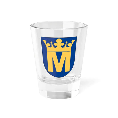 Medelstad vapen (Sweden) (Coat of Arms) Shot Glass 1.5oz 1.5oz - Go Mug Yourself
