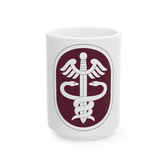 Medical Command 2 (U.S. Army) White Coffee Mug-15oz-Go Mug Yourself