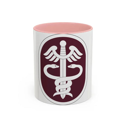 Medical Command 2 (U.S. Army) Accent Coffee Mug 11oz Pink - Go Mug Yourself