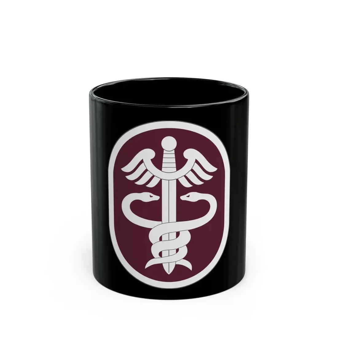 Medical Command 2 (U.S. Army) Black Coffee Mug 11oz - Go Mug Yourself