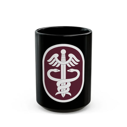 Medical Command 2 (U.S. Army) Black Coffee Mug 15oz - Go Mug Yourself