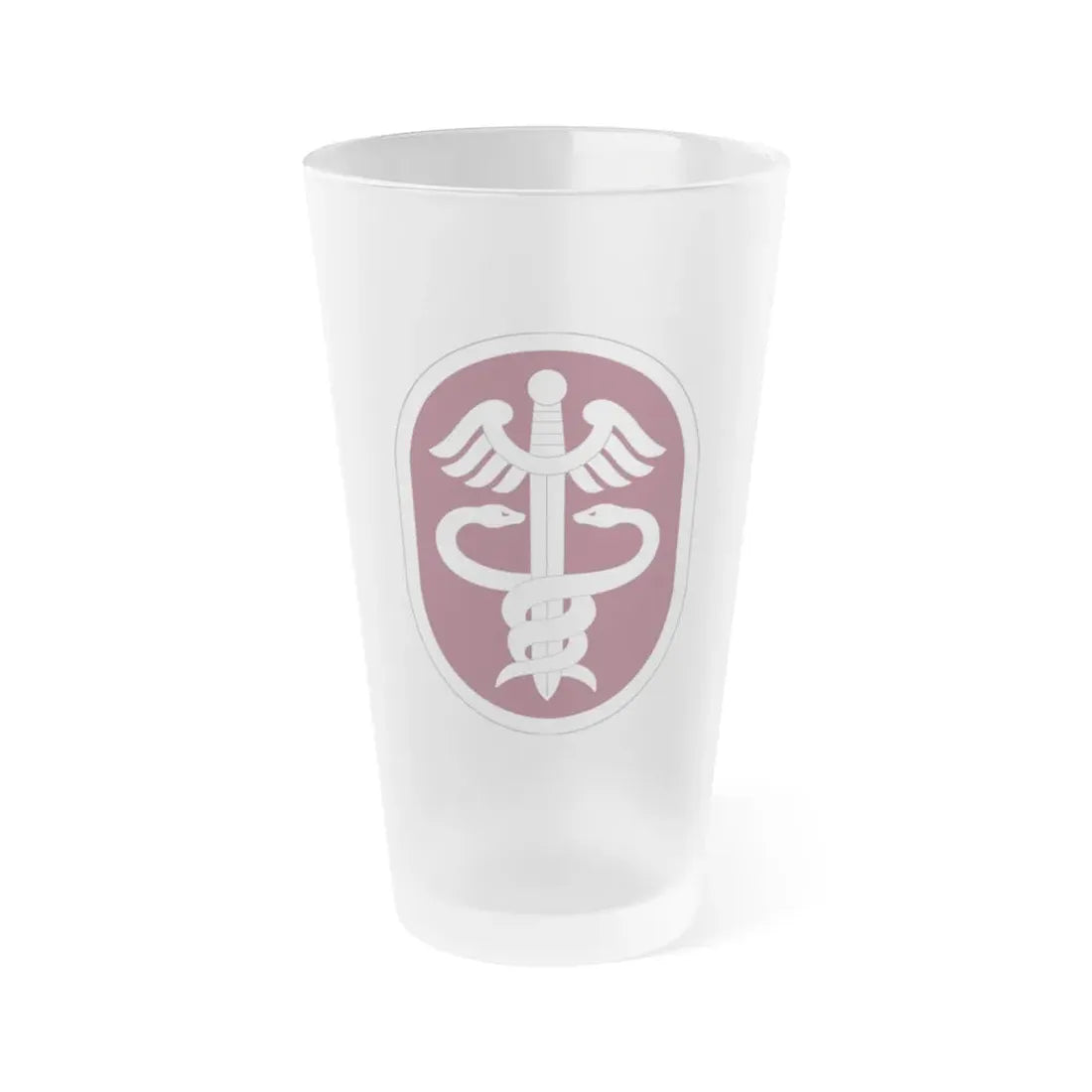 Medical Command 2 (U.S. Army) Frosted Pint Glass 16oz Default Title - Go Mug Yourself