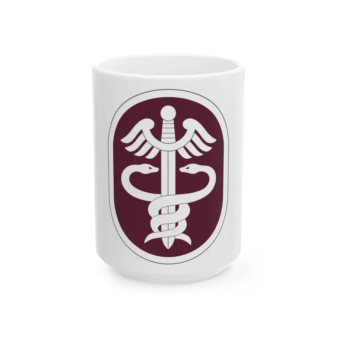 Medical Command 2 (U.S. Army) White Coffee Mug 15oz - Go Mug Yourself