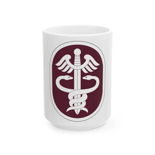 Medical Command 2 (U.S. Army) White Coffee Mug 15oz - Go Mug Yourself