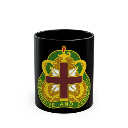 Medical Command 3 (U.S. Army) Black Coffee Mug-11oz-Go Mug Yourself