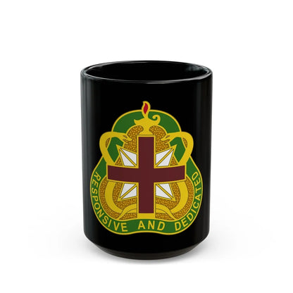 Medical Command 3 (U.S. Army) Black Coffee Mug-15oz-Go Mug Yourself