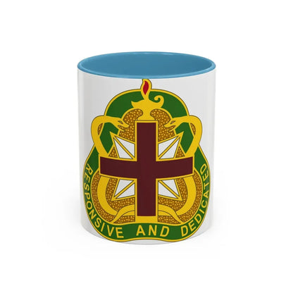 Medical Command 3 (U.S. Army) Accent Coffee Mug 11oz Light Blue - Go Mug Yourself