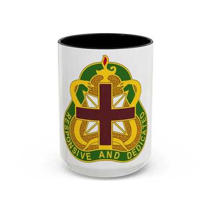 Medical Command 3 (U.S. Army) Accent Coffee Mug 15oz Black - Go Mug Yourself