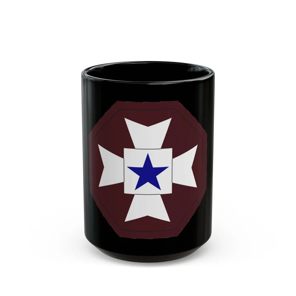 Medical Command Europe (U.S. Army) Black Coffee Mug-15oz-Go Mug Yourself