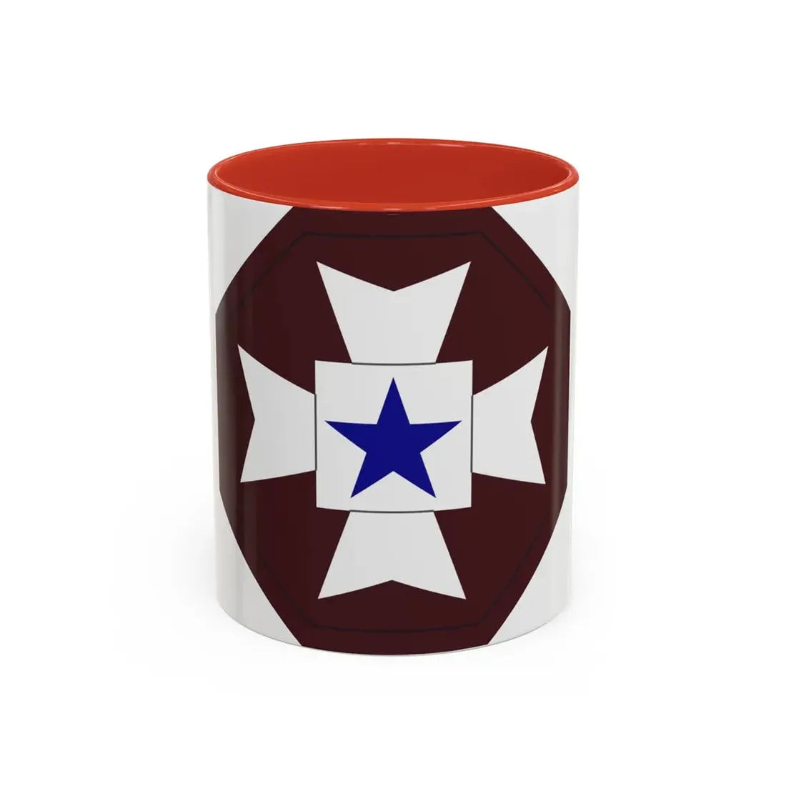 Medical Command Europe (U.S. Army) Accent Coffee Mug 11oz Red - Go Mug Yourself
