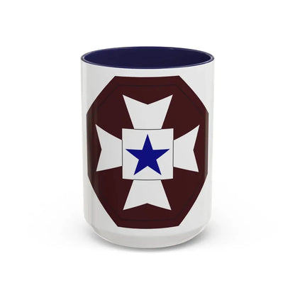Medical Command Europe (U.S. Army) Accent Coffee Mug 15oz Navy - Go Mug Yourself