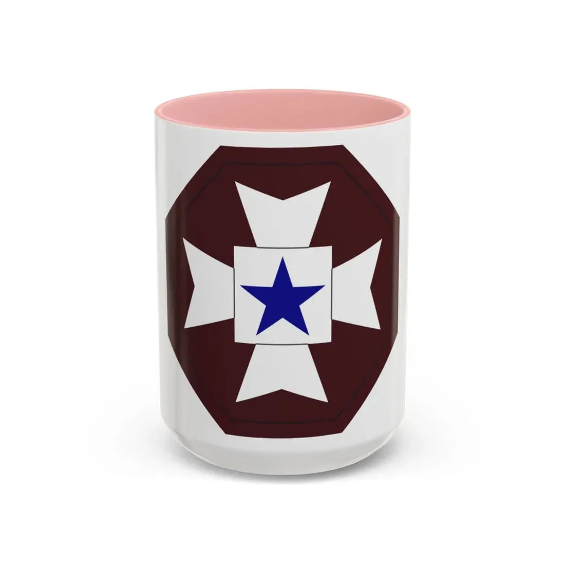 Medical Command Europe (U.S. Army) Accent Coffee Mug 15oz Pink - Go Mug Yourself