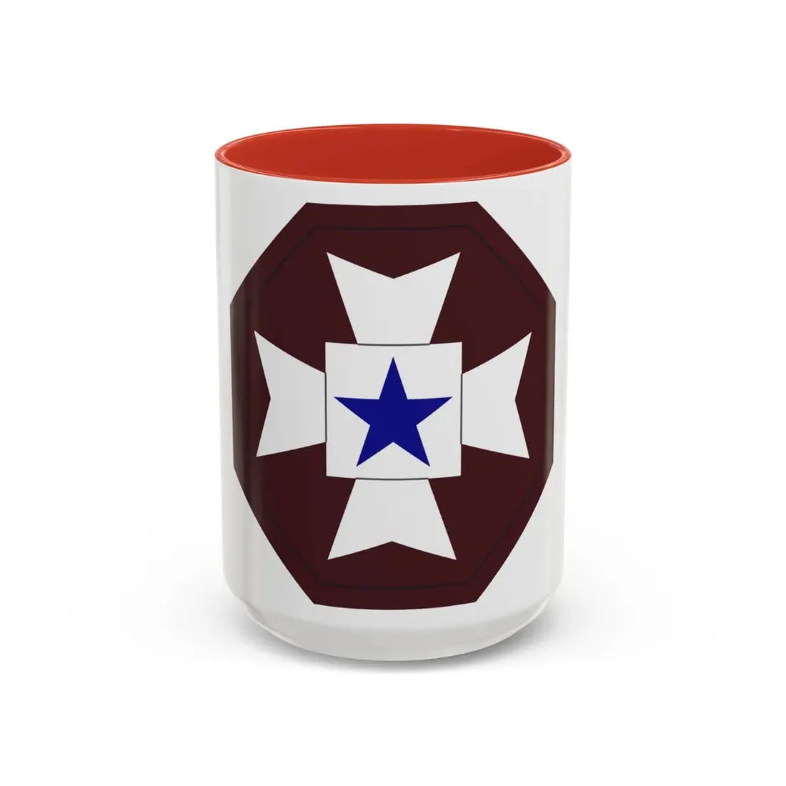 Medical Command Europe (U.S. Army) Accent Coffee Mug 15oz Red - Go Mug Yourself