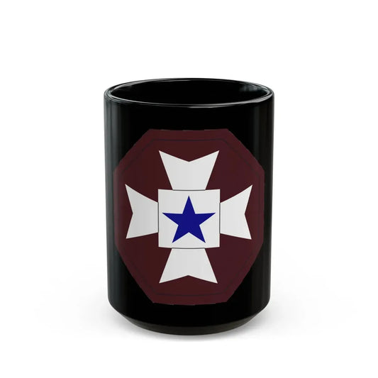 Medical Command Europe (U.S. Army) Black Coffee Mug 15oz - Go Mug Yourself