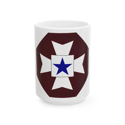 Medical Command Europe (U.S. Army) White Coffee Mug 15oz - Go Mug Yourself