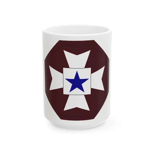 Medical Command Europe (U.S. Army) White Coffee Mug 15oz - Go Mug Yourself