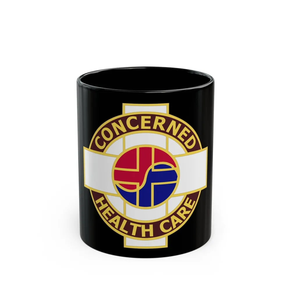 Medical Command Korea (U.S. Army) Black Coffee Mug-11oz-Go Mug Yourself