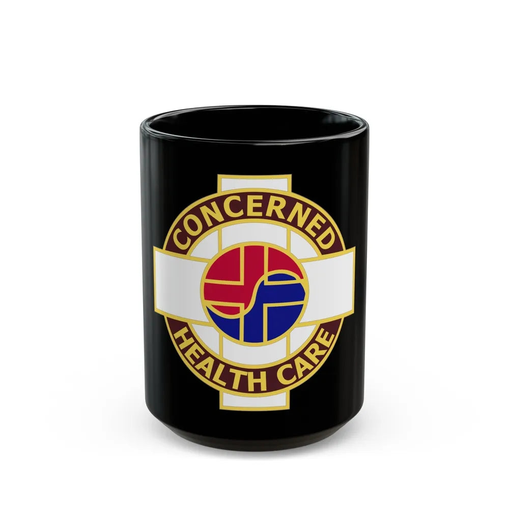 Medical Command Korea (U.S. Army) Black Coffee Mug-15oz-Go Mug Yourself