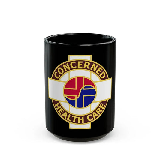 Medical Command Korea (U.S. Army) Black Coffee Mug 15oz - Go Mug Yourself