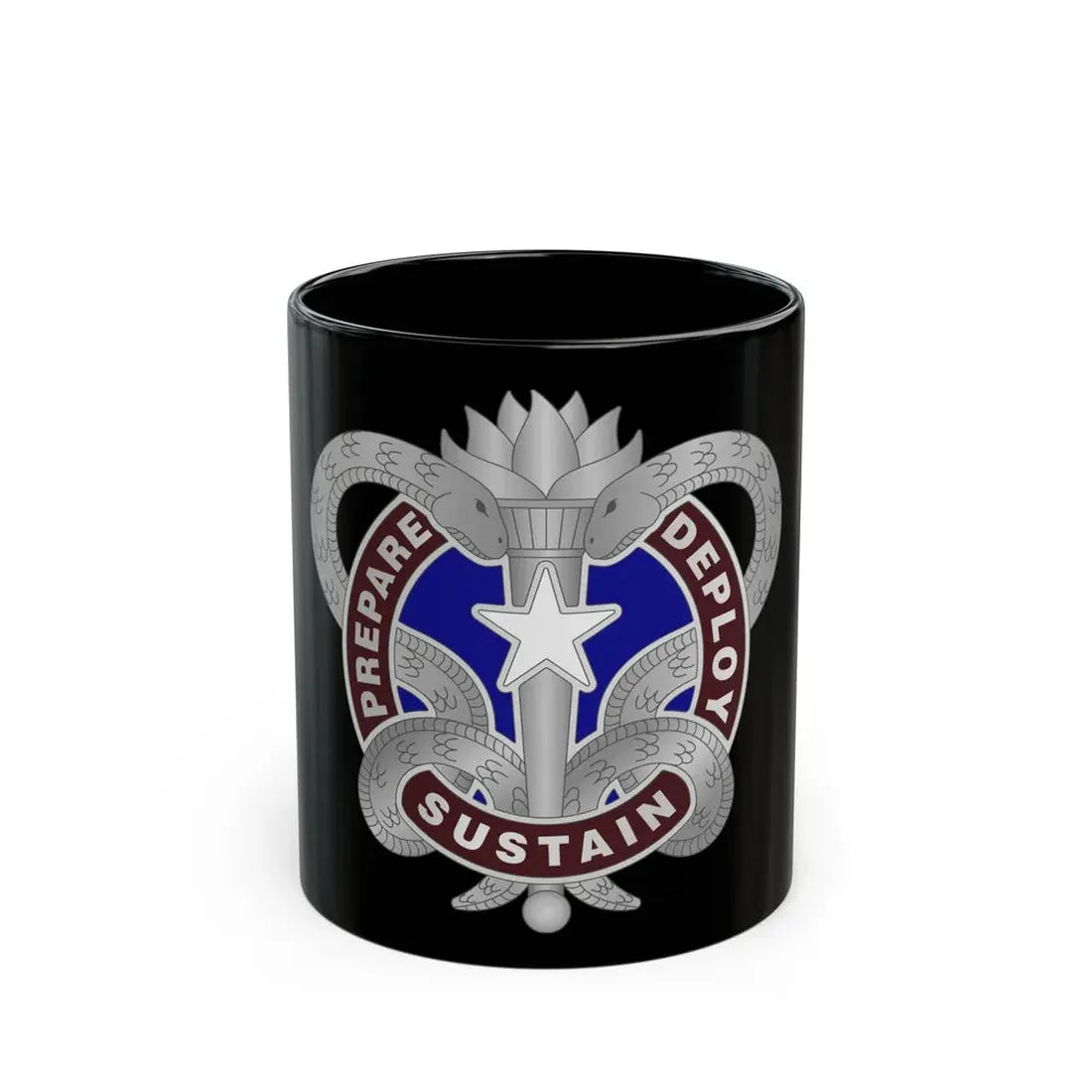 Medical Logistics Command (U.S. Army) Black Coffee Mug 11oz - Go Mug Yourself