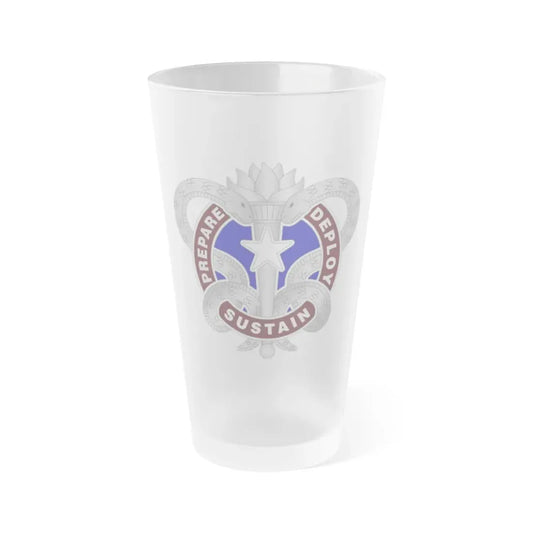 Medical Logistics Command (U.S. Army) Frosted Pint Glass 16oz Default Title - Go Mug Yourself