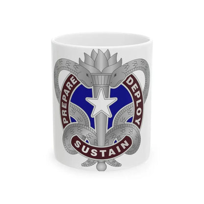 Medical Logistics Command (U.S. Army) White Coffee Mug 11oz - Go Mug Yourself